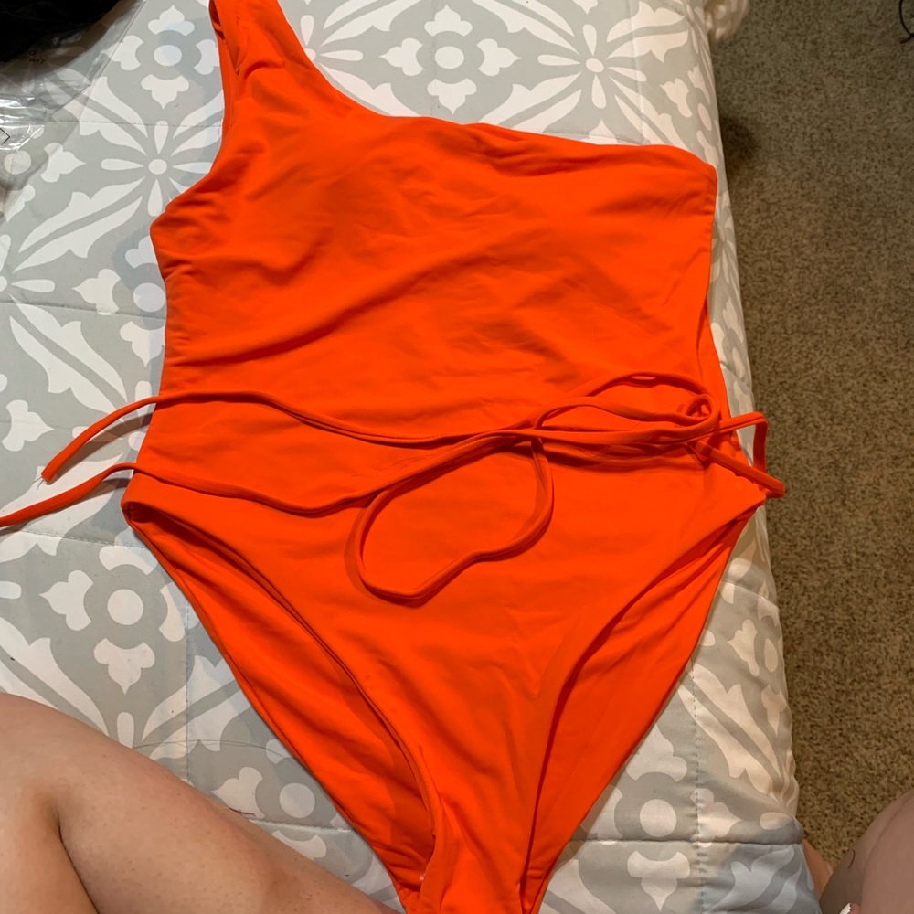 Neon Orange One Piece